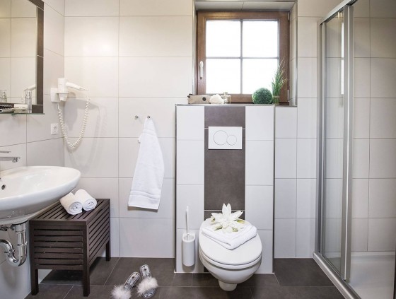 Badezimmer Doppelzimmer Grießenkar