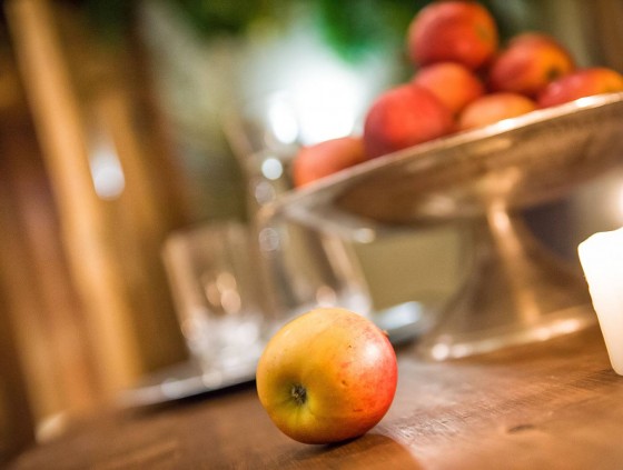 Äpfel zur freien Entnahme für unsere Gäste