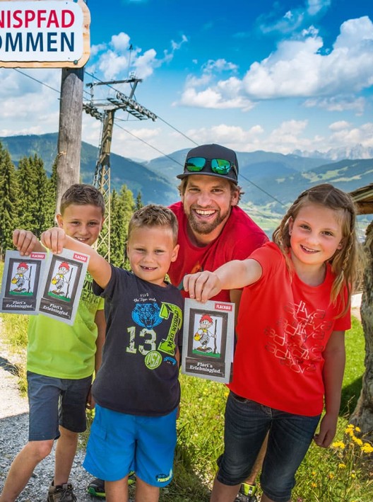 Floris Erlebnispfad für Familien in Flachau