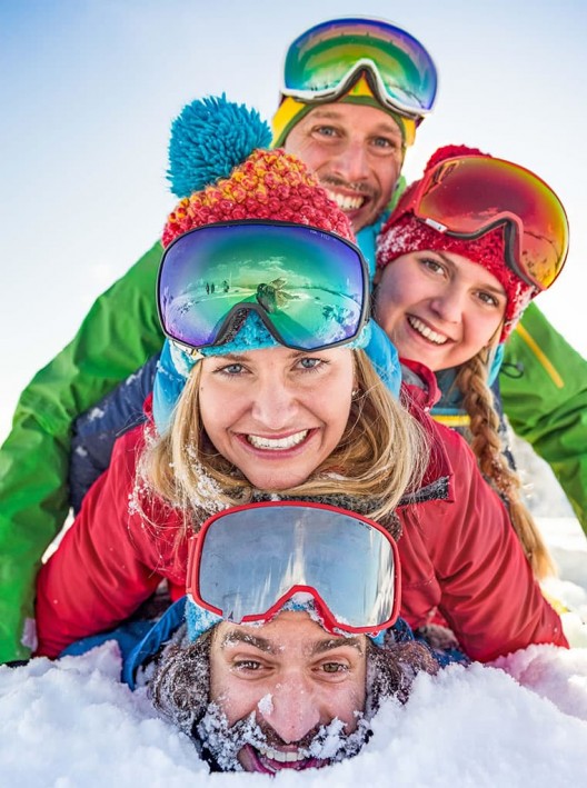 Am Gipfel der Gaudi beim Winterurlaub & Skiurlaub in Flachau